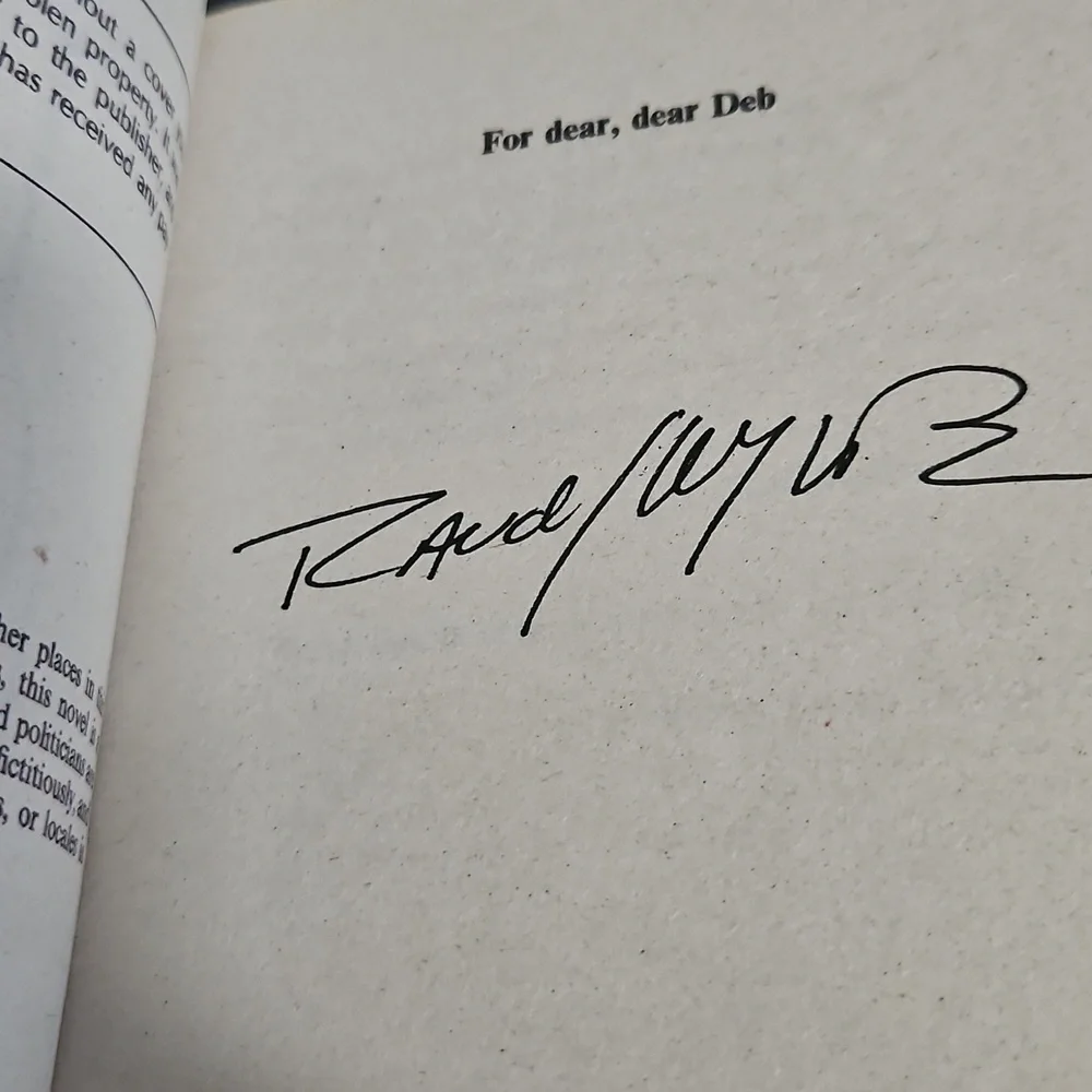 Doc Ford‎ Novel: The Heat Islands Randy Wayne White 1993 Mass Mkt Autographed